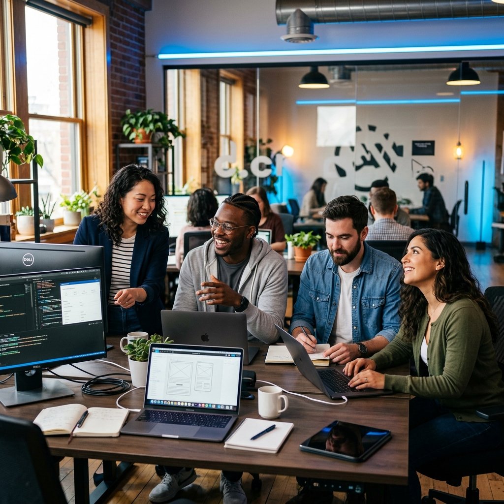 Inventomo Team at Work